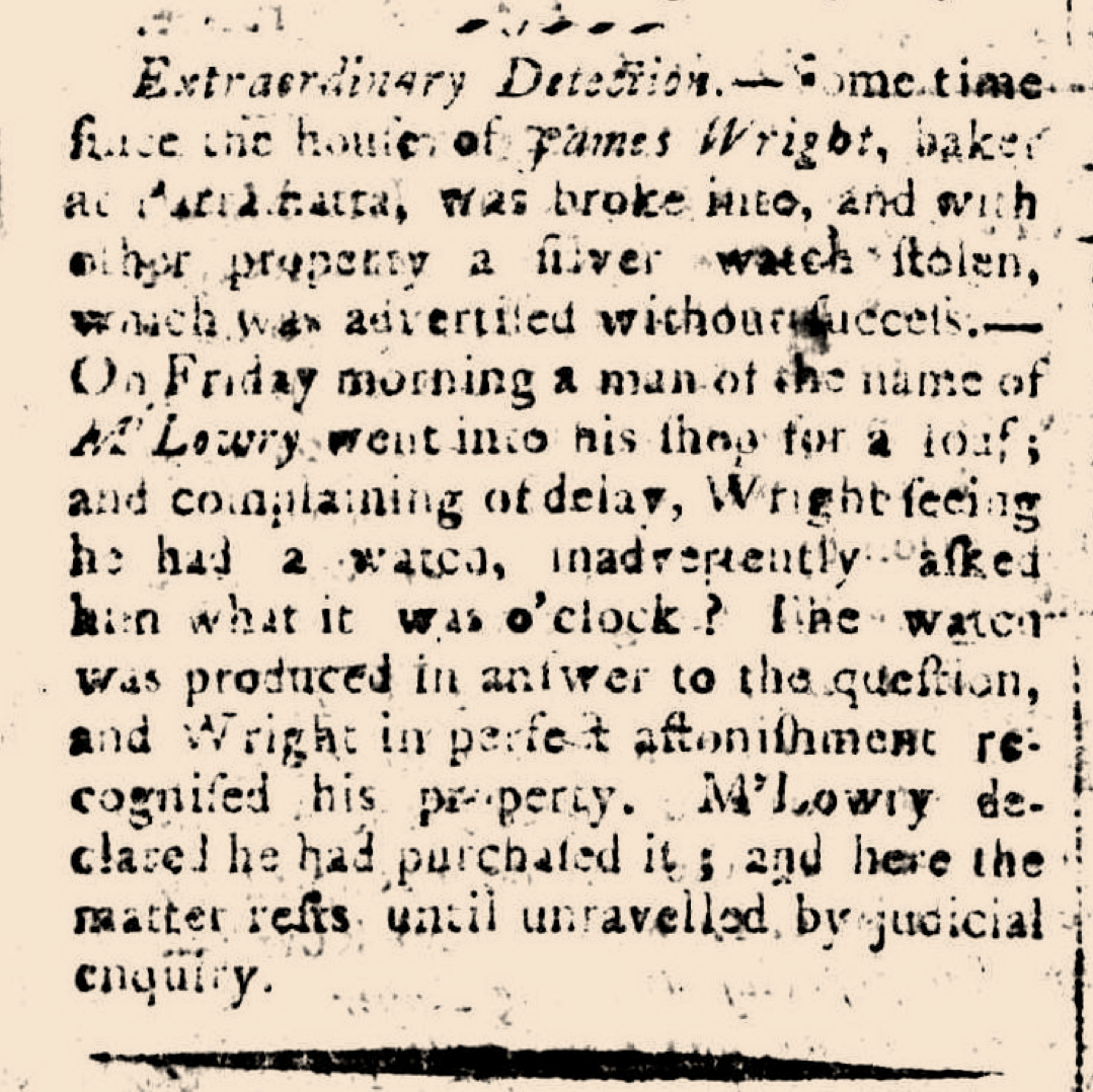 Extraordinary Detection