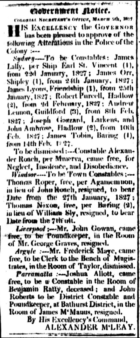 James McManus - Resignation