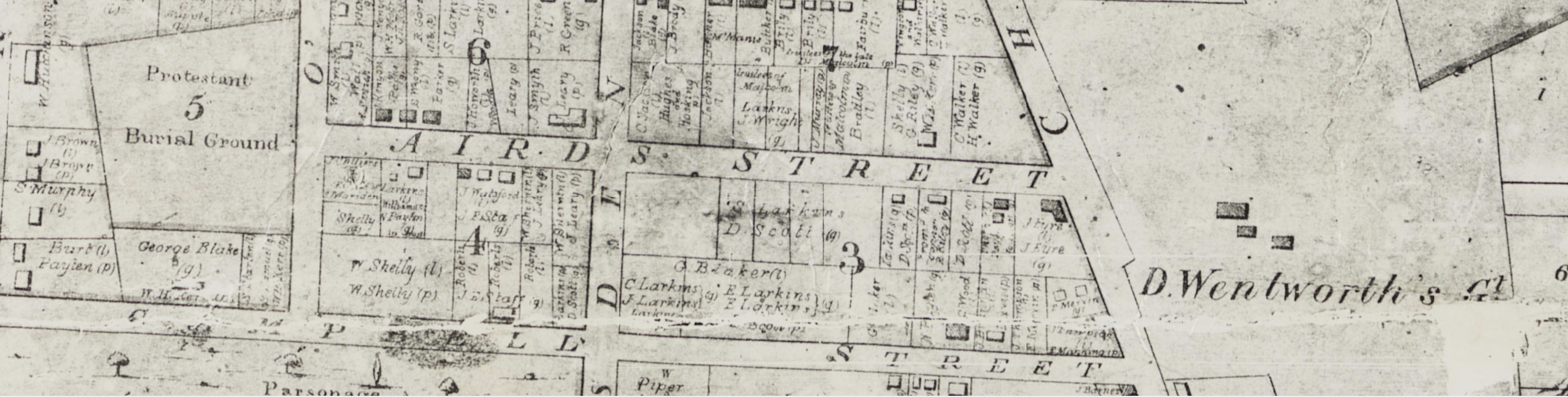 D'Arcy Wentworth, Parramatta estate, Woodhouse, Wentworth Woodhouse, Wentworth St Parramatta, St. John's Cemetery, Parramatta, Parramatta Burial Ground, St. John's Cemetery Project, Old Parramattans, Catherine Crowley