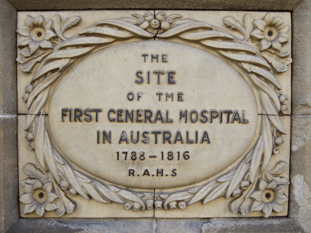 Sydney's First General Hospital, New South Wales, Australia, First Fleet, St. John's Cemetery Project, Old Parramattans, John Irving.