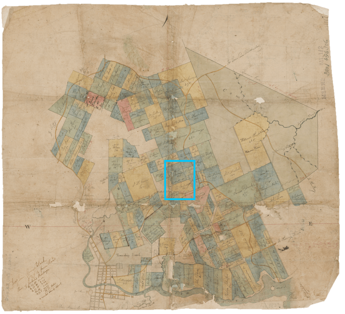 Parish of Field of Mars, County of Cumberland - Richard Partridge grants